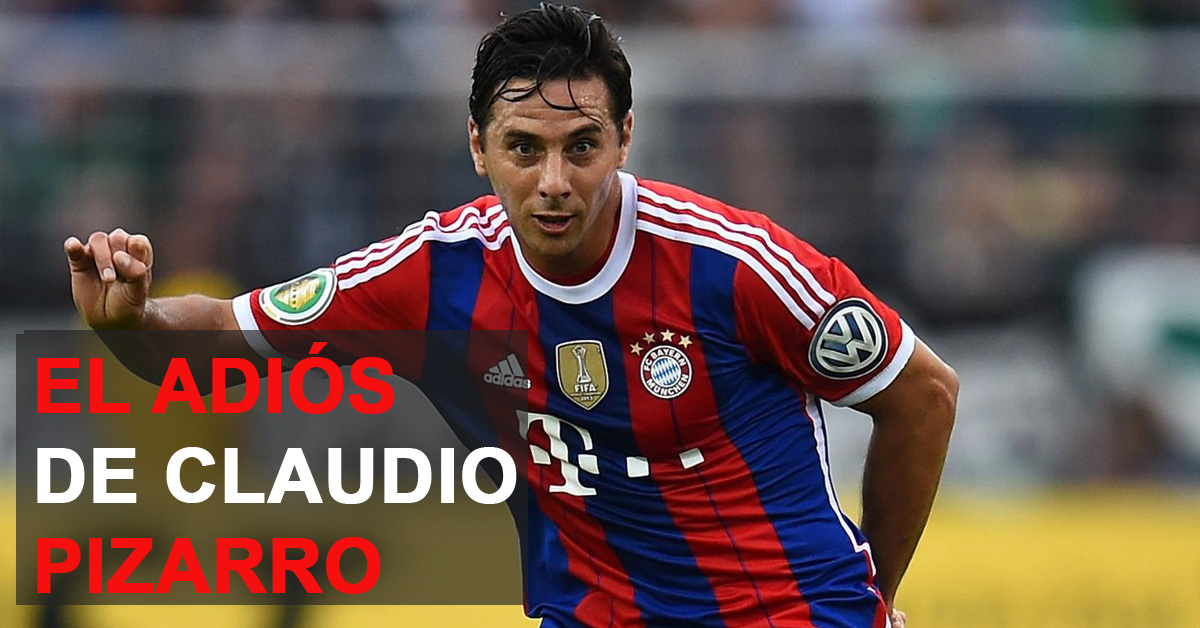 El adiós de Claudio Pizarro