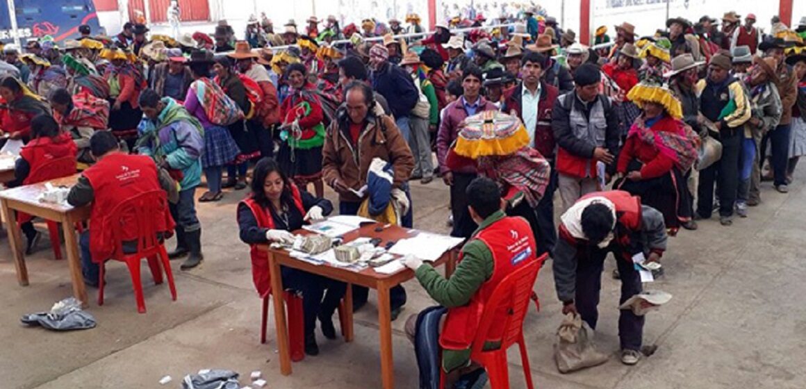 Cajamarca: Midis implementa nuevo punto de pago en centro poblado La Púcara para entregar subvención de Pensión 65