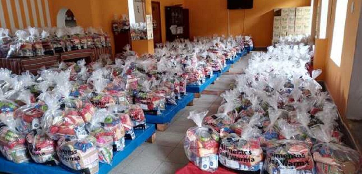 Qali Warma entrega más de 31 toneladas de alimentos a municipalidades de Huamachuco, Marcabal y Cachicadan