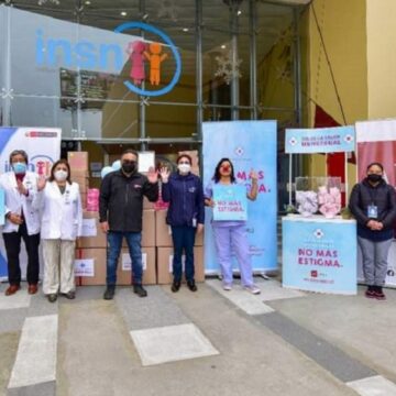 AHF PERÚ dona 50 mil toallas higiénicas en “Día de la higiene menstrual” a centros de salud, hospitales, centros juveniles y de rehabilitación