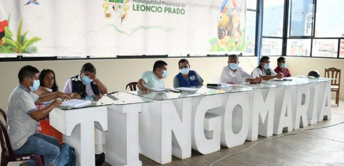 Instalan mesa técnica para impulsar el desarrollo de la provincia de Leoncio Prado y el distrito de Monzón